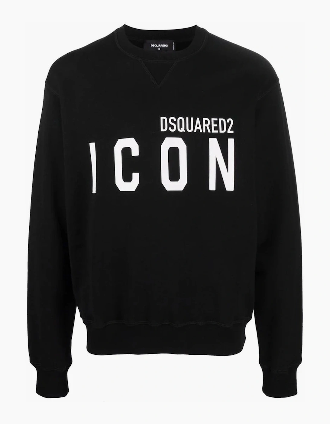 Dsquared2 Men's Black Sweatshirt Icon Cool Logo  38 M
