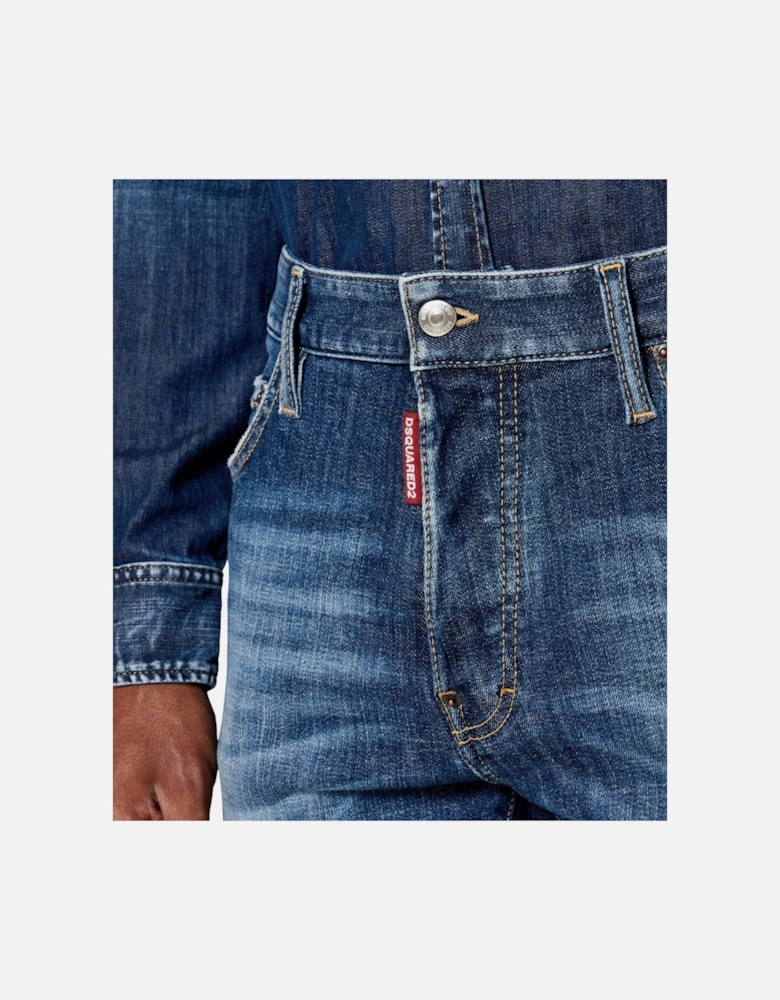 Navy Blue Cool Guy Jeans