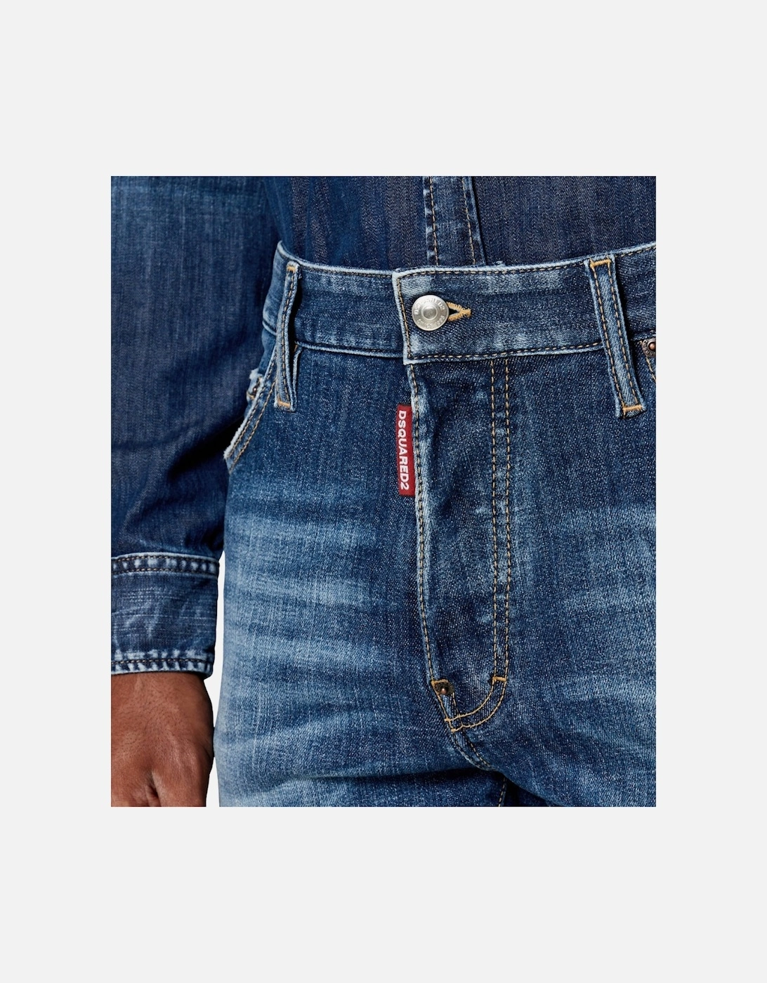 Navy Blue Cool Guy Jeans