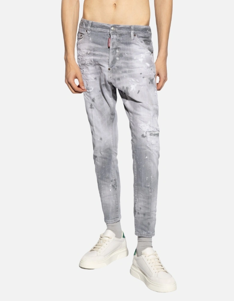 Light Grey Skater Jeans