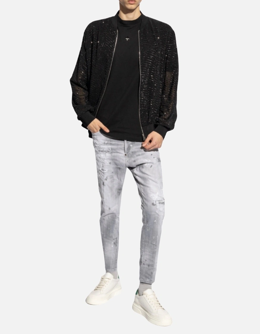 Light Grey Skater Jeans