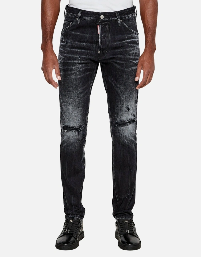 Black Warp Wash Cool Guy Jeans