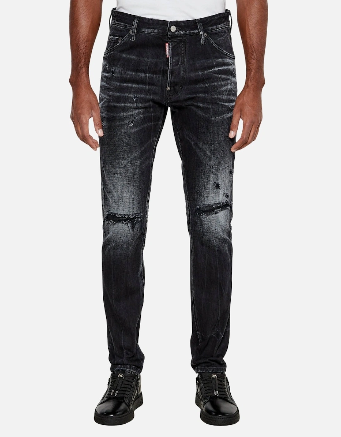 Black Warp Wash Cool Guy Jeans