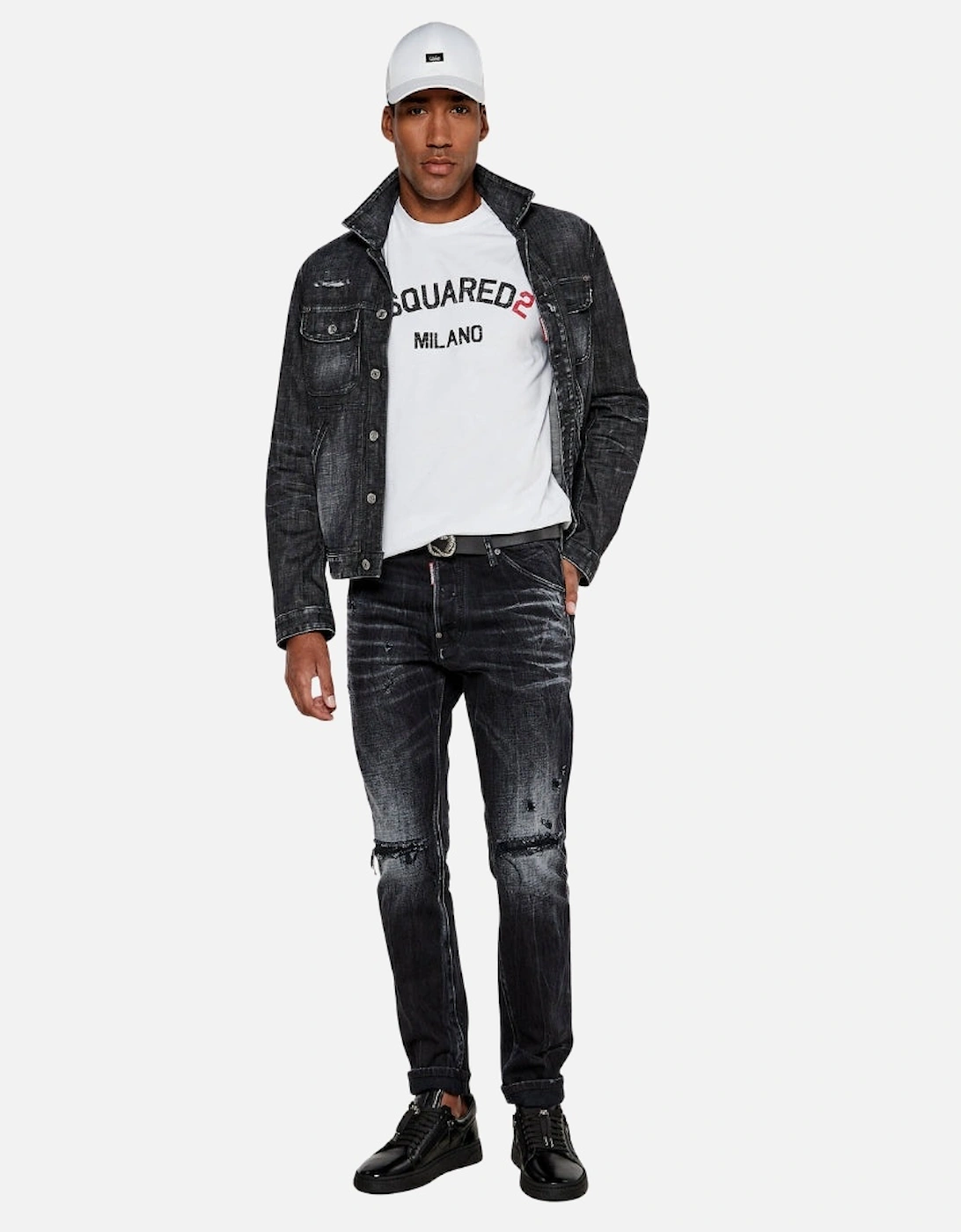 Black Warp Wash Cool Guy Jeans