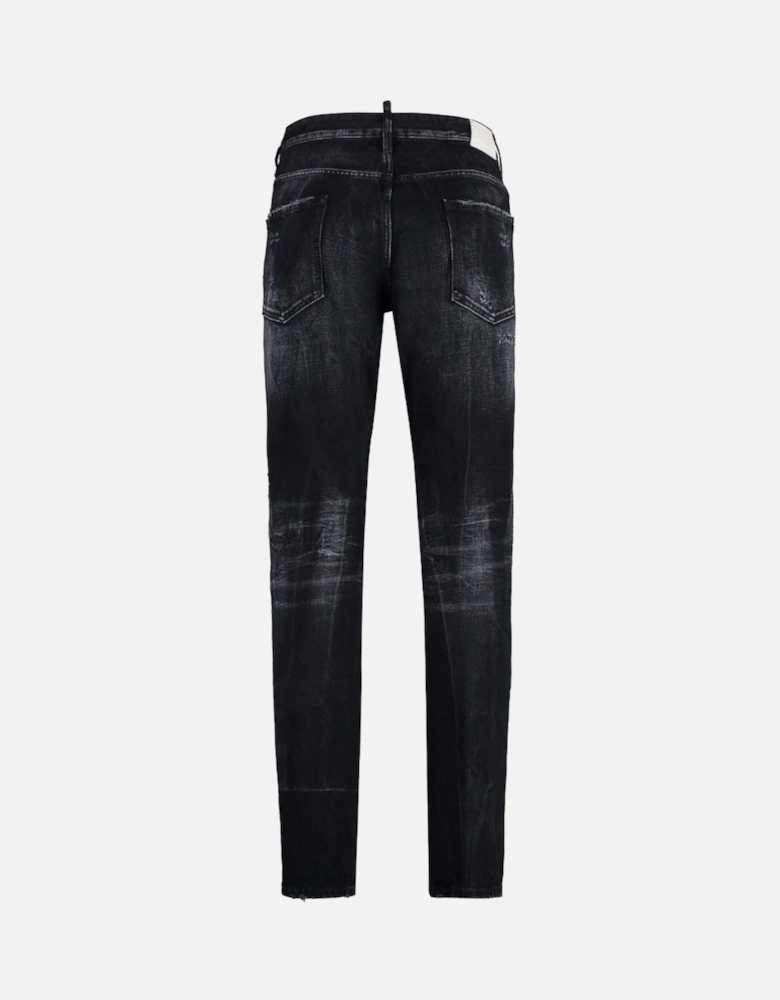 Black Warp Wash Cool Guy Jeans