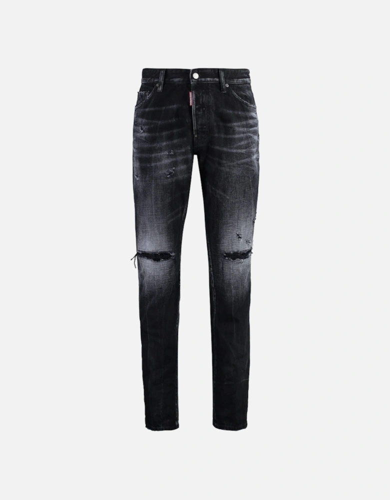 Black Warp Wash Cool Guy Jeans