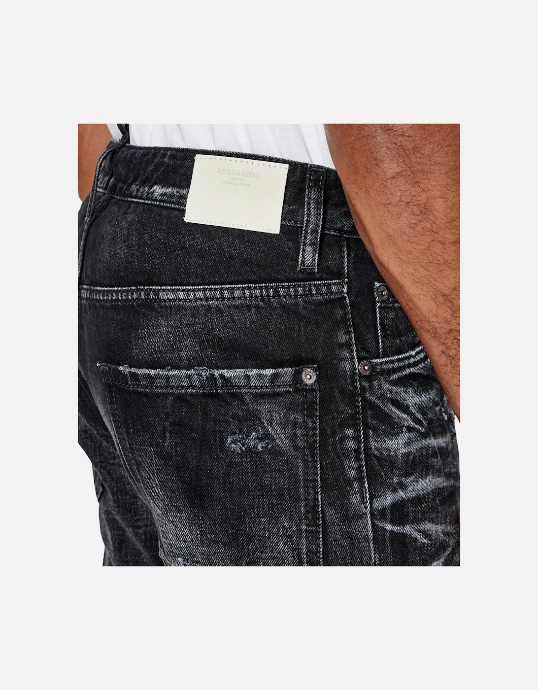 Black Warp Wash Cool Guy Jeans