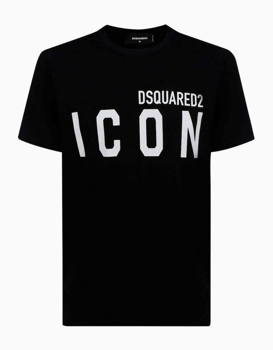 Dsquared2 Men's Black/White T-Shirt Icon Cool Logo  38 M