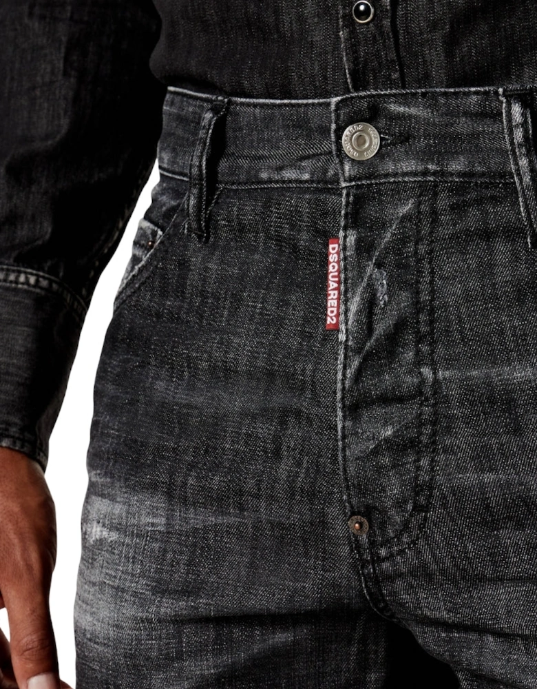 Black Easy Wash Cool Guy Jeans