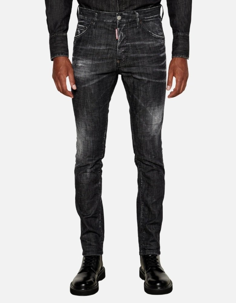 Black Easy Wash Cool Guy Jeans