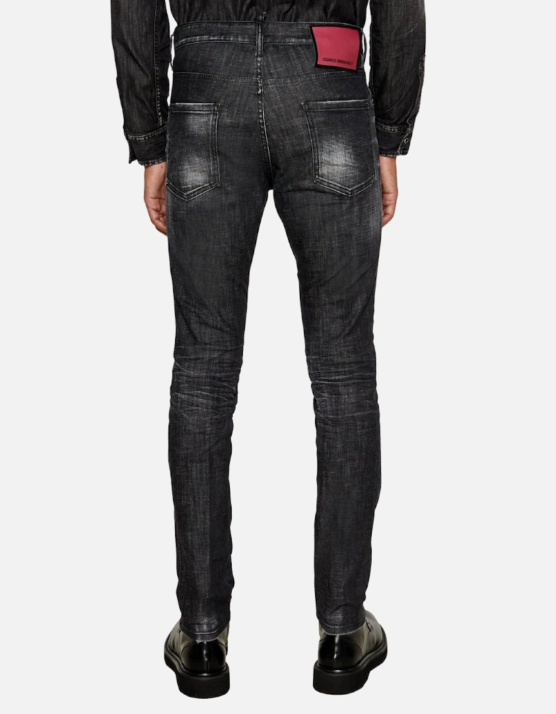 Black Easy Wash Cool Guy Jeans