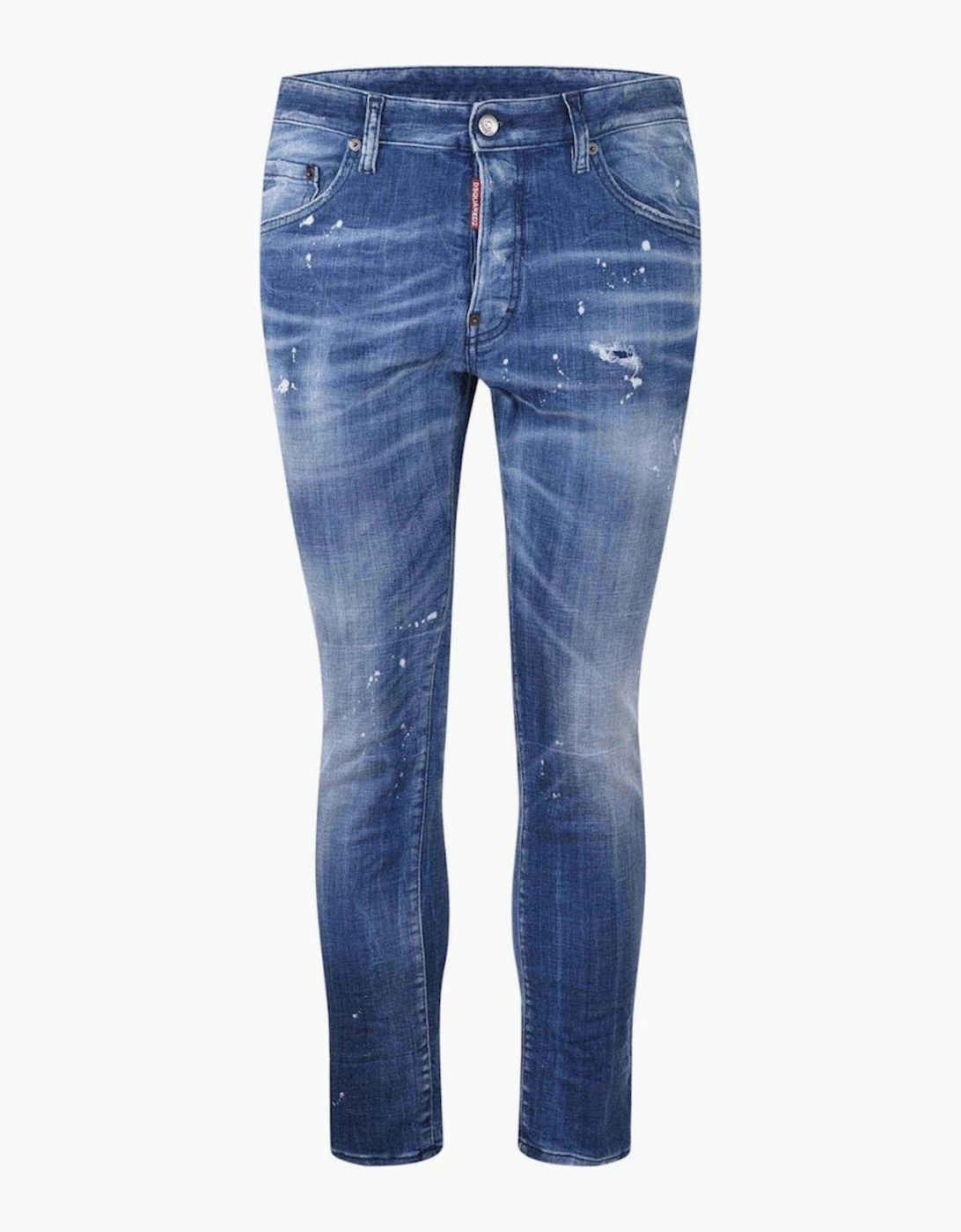 Dsquared2 Men's Blue Filo Wash Skater Light Jeans  W44