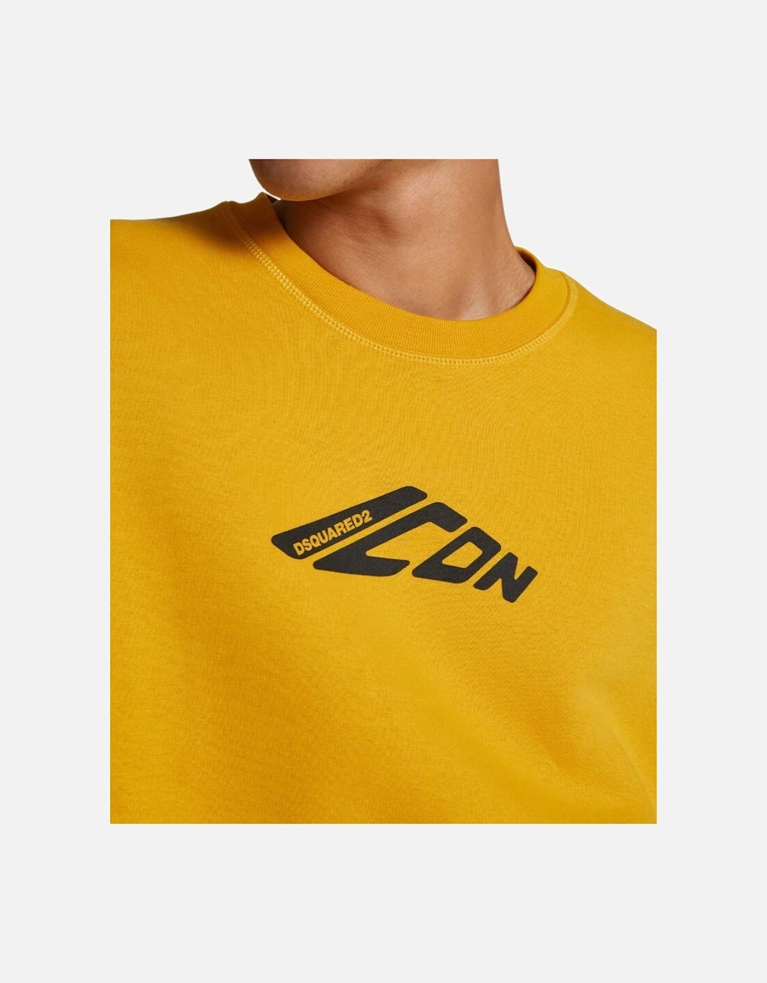 Icon New Generation Relax Fit Yellow Sweatshirt