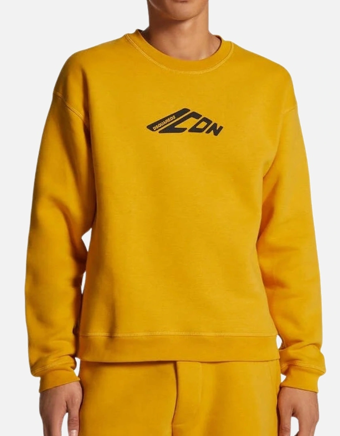 Icon New Generation Relax Fit Yellow Sweatshirt