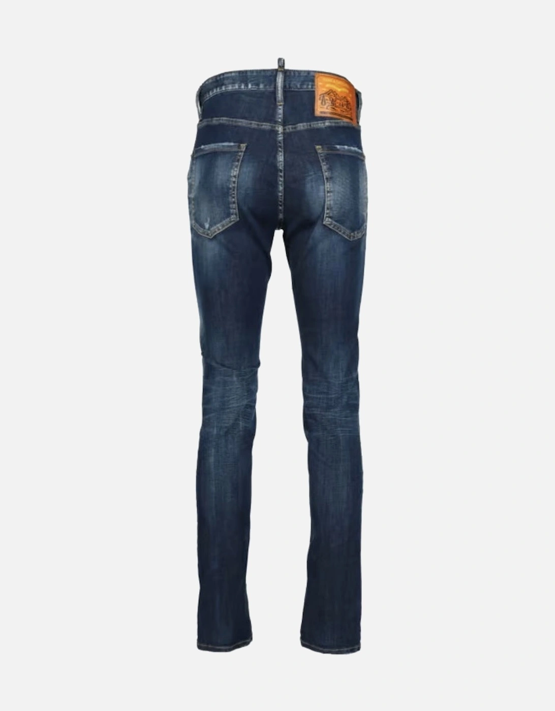 Navy Blue Cool Guy Skinny Jeans
