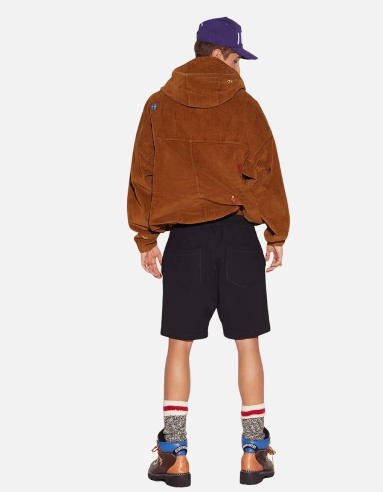 Icon logo Black Relax Fit Short