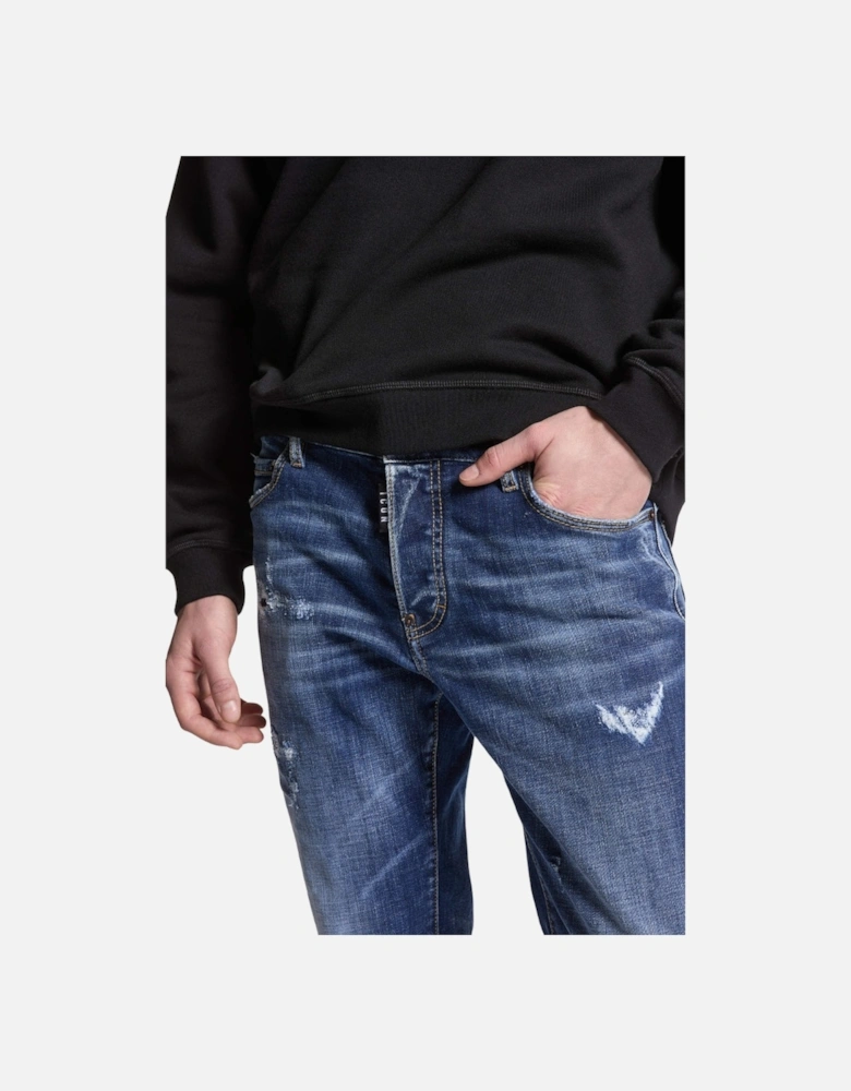 Icon Navy Blue Regular fit Jean