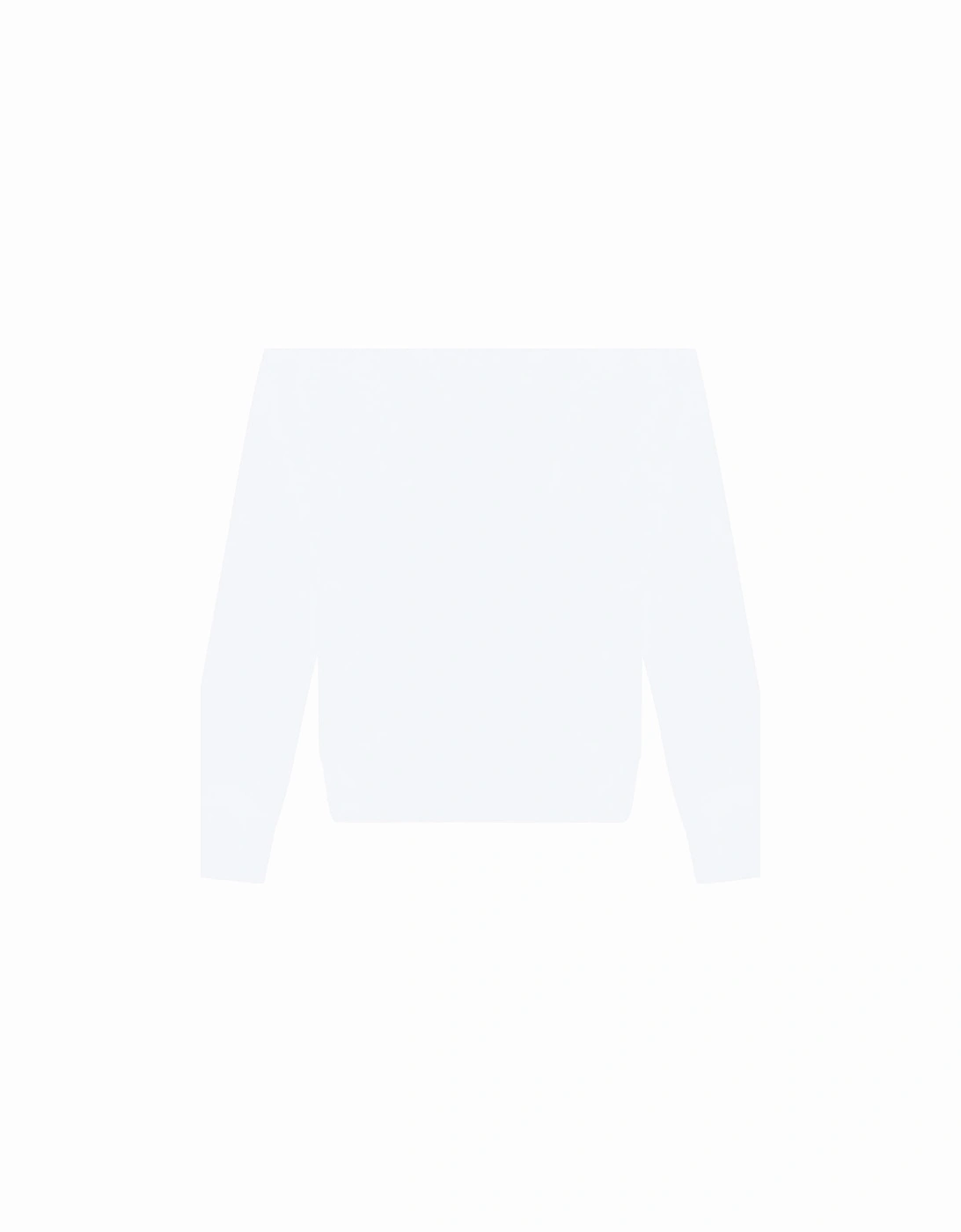 White Sweatshirt Large Icon Cool Black Logo