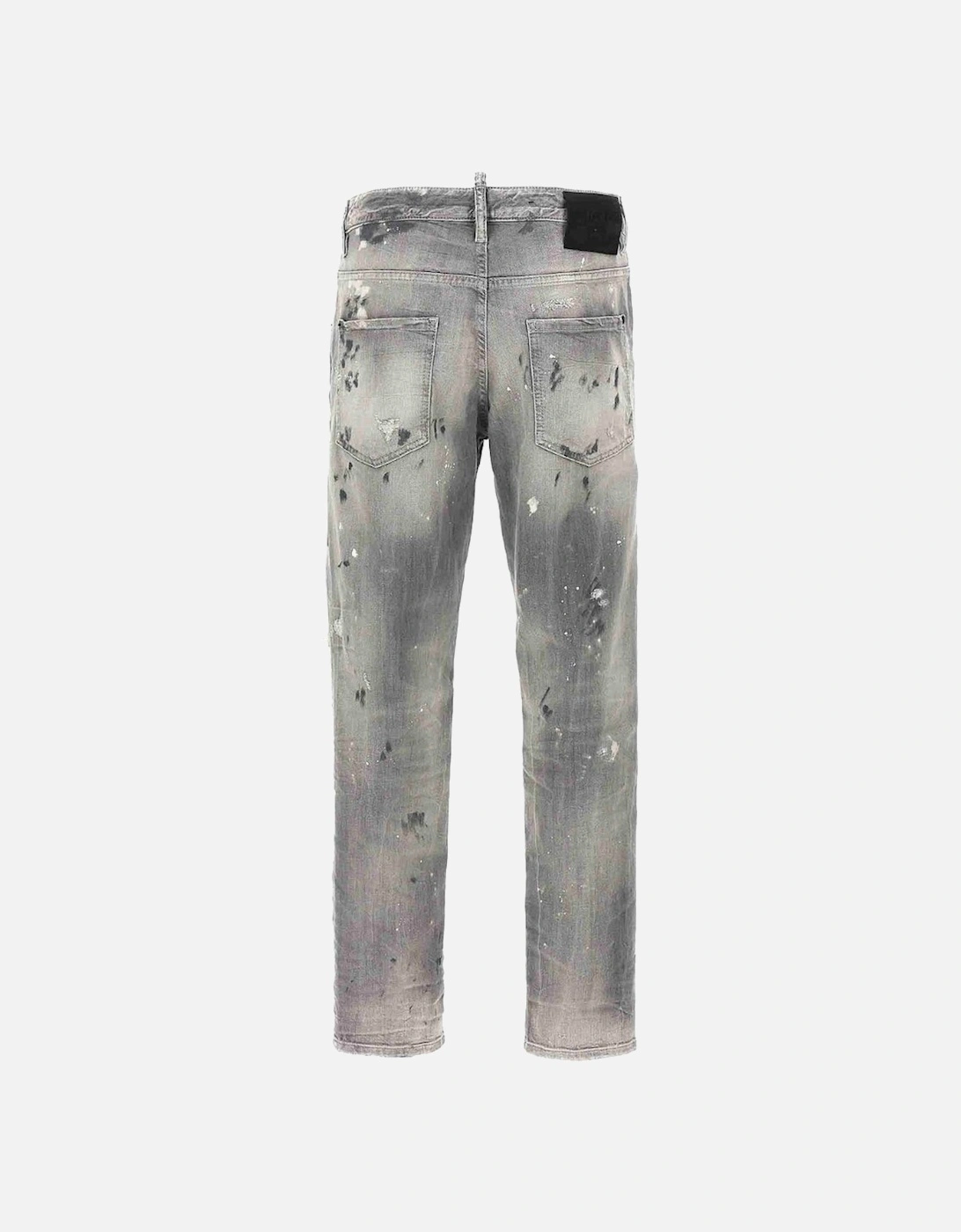 Grey Skater Jeans Paint design