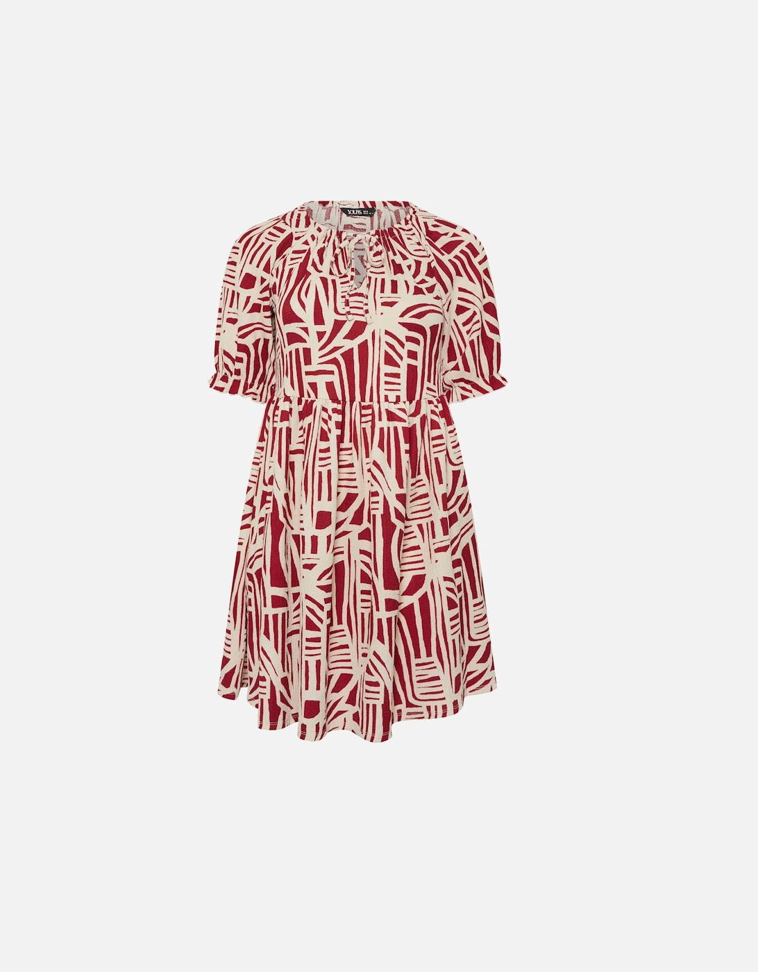 Abstract Tie Neck Dress, 2 of 1