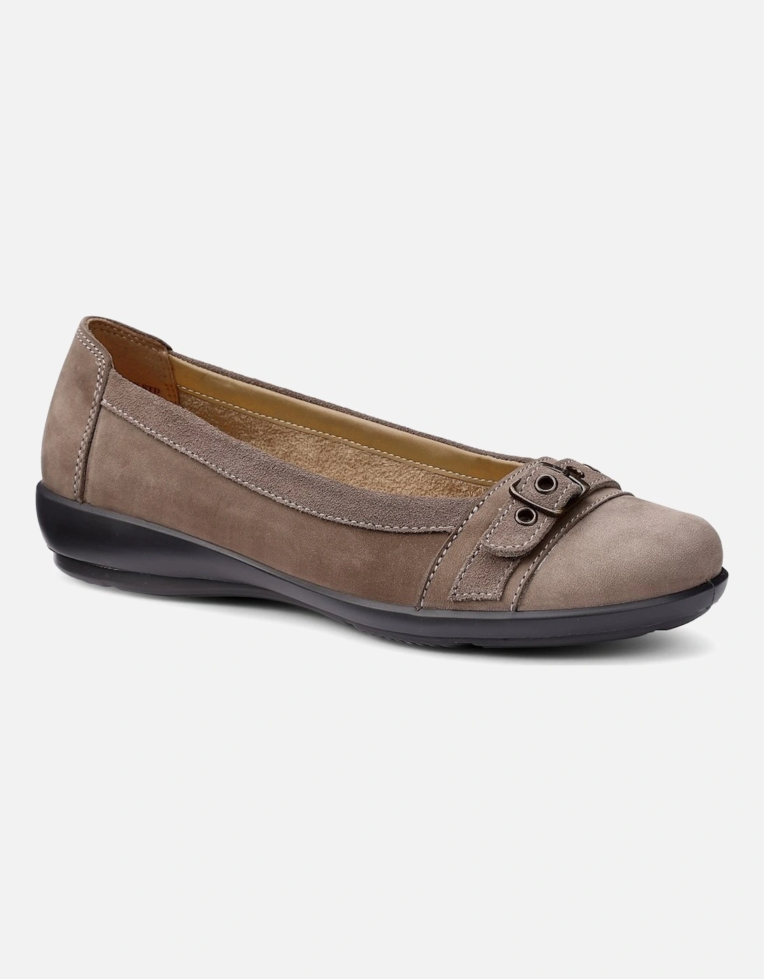 Hotter Women's Sparrow Womens Flat Pumps - Brown - Size: 5.5