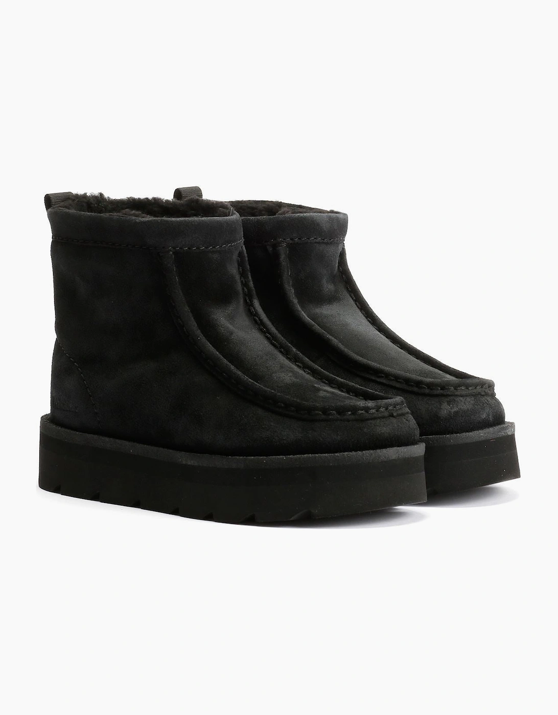 Clarks Women's Clarks Originals Meare Rooey Suede Women's Black Boots
