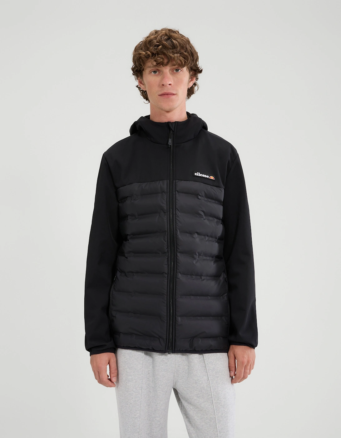 Ellesse Men's Black Cassiano Fz Jacket  38/Regular M