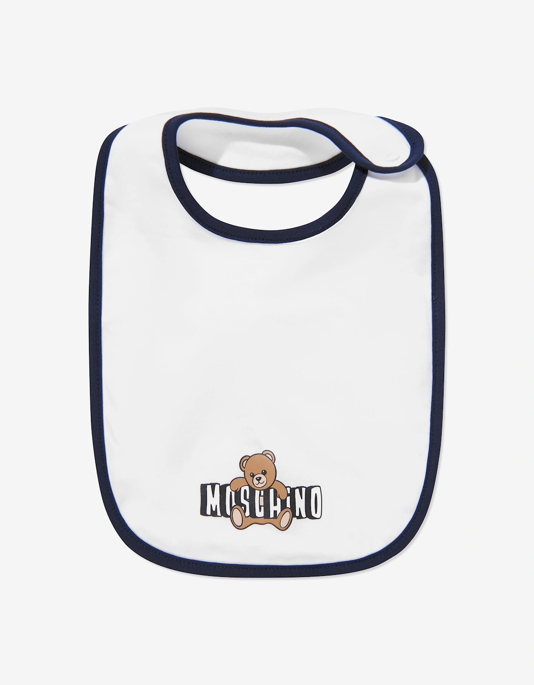 Baby Teddy Bear Logo Babygrow Set in Navy