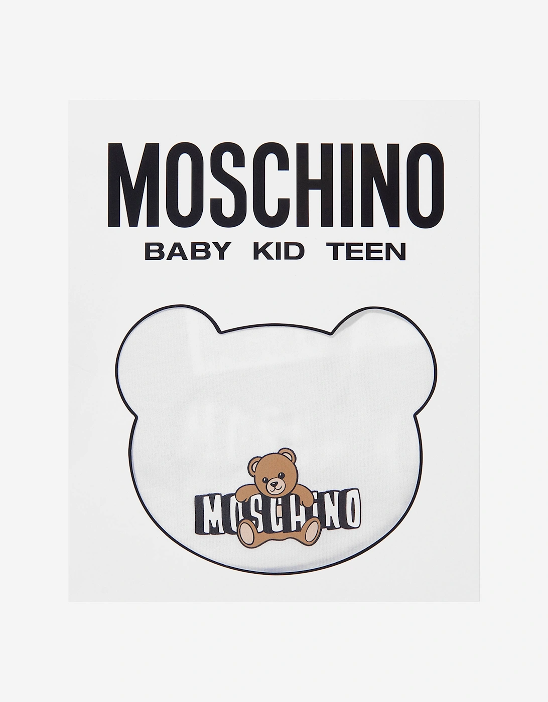 Baby Teddy Bear Logo Babygrow Set in Navy