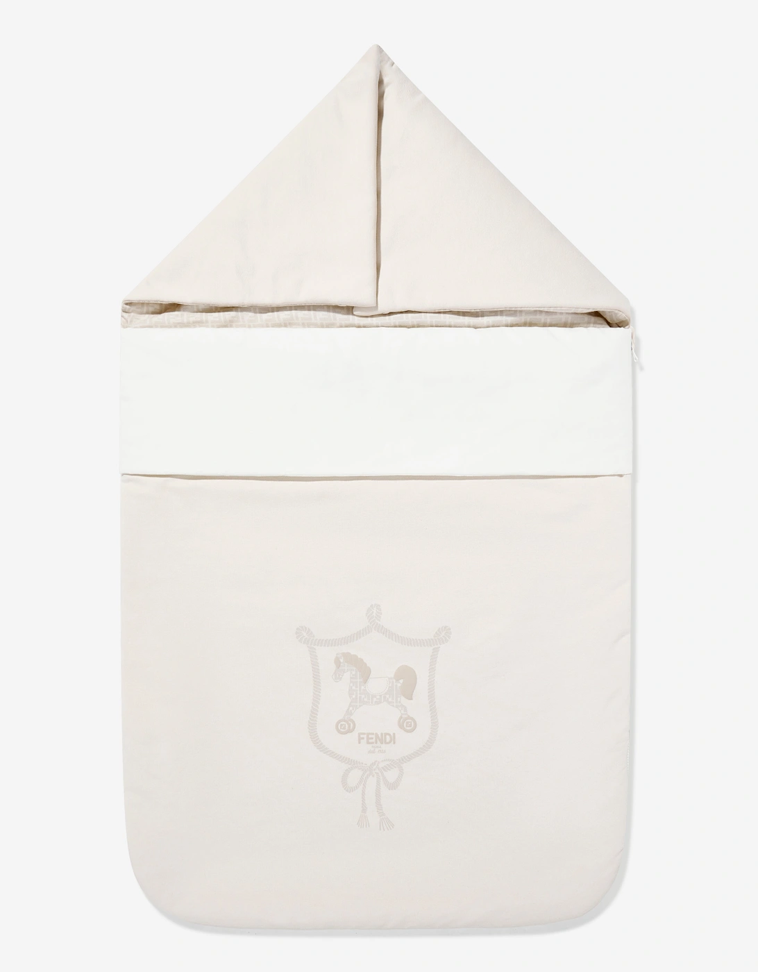 Baby Cotton Padded Nest in Beige (88cm), 5 of 4