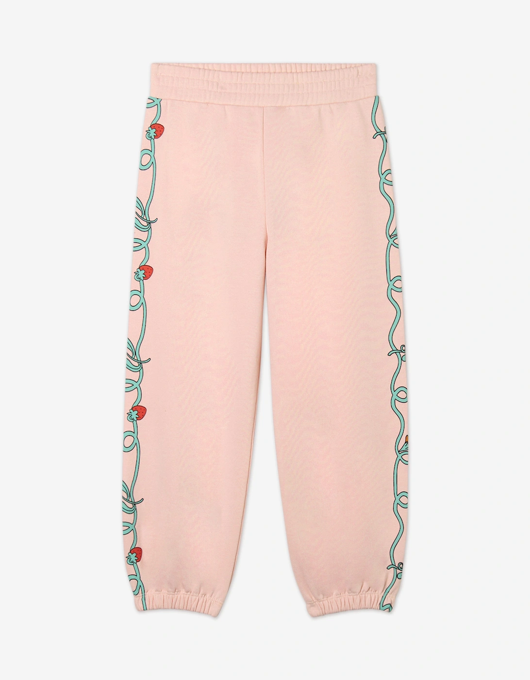 Stella Mccartney Girls Pink Logo Joggers In  5 Years Size 5 Yrs Kids