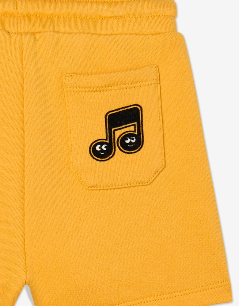 Baby Boys Jersey Shorts in Yellow