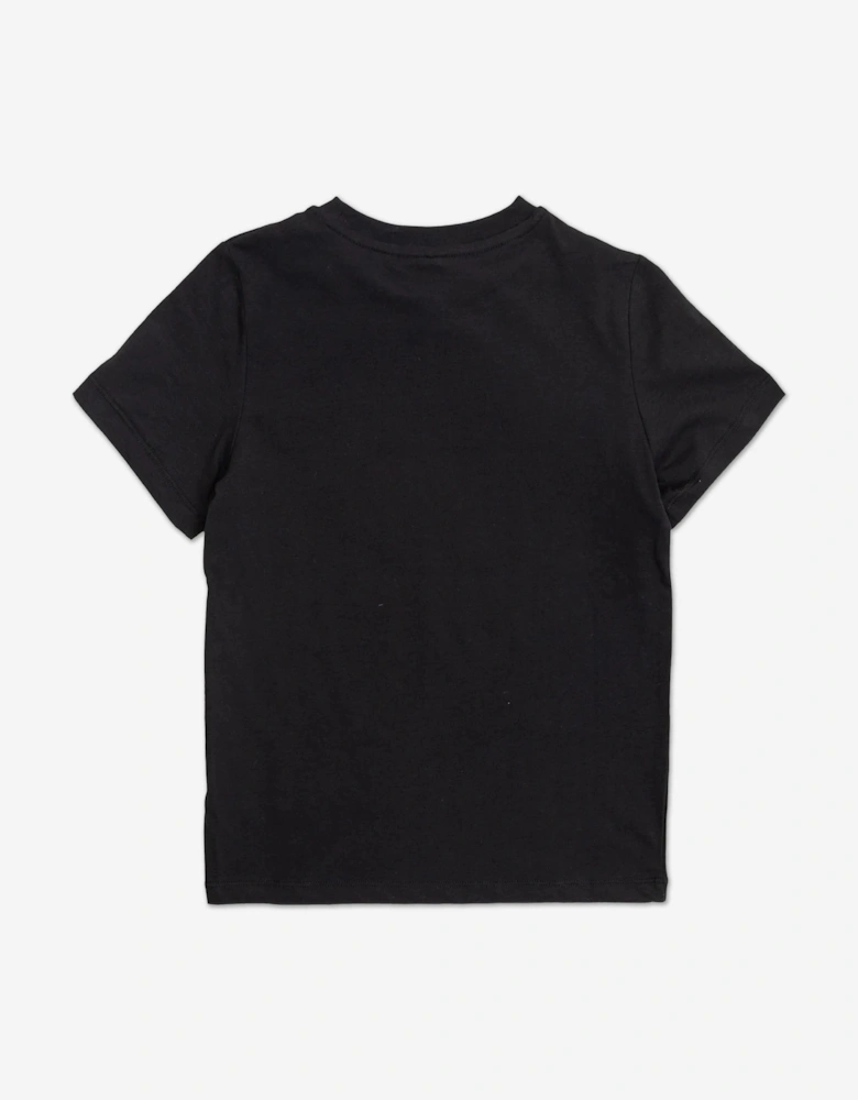 Boys Keyboard Logo T-Shirt in Black