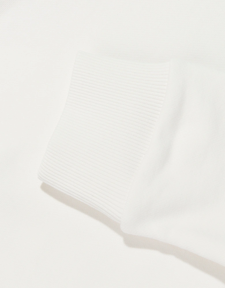 Boys Faded Logo Sweatshirt in Ivory