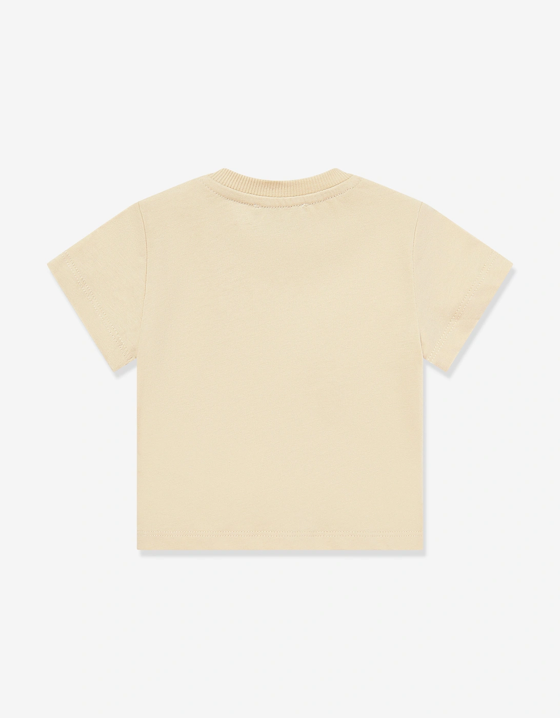 Baby Teddy Bear Logo T-Shirt in Beige