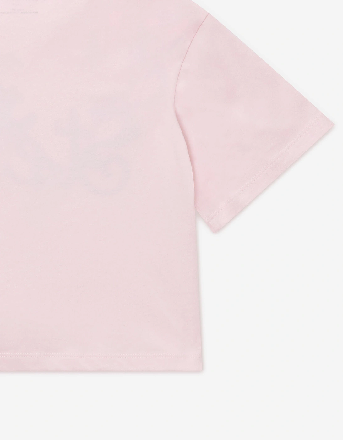 Girls Flower Logo T-Shirt in Pink