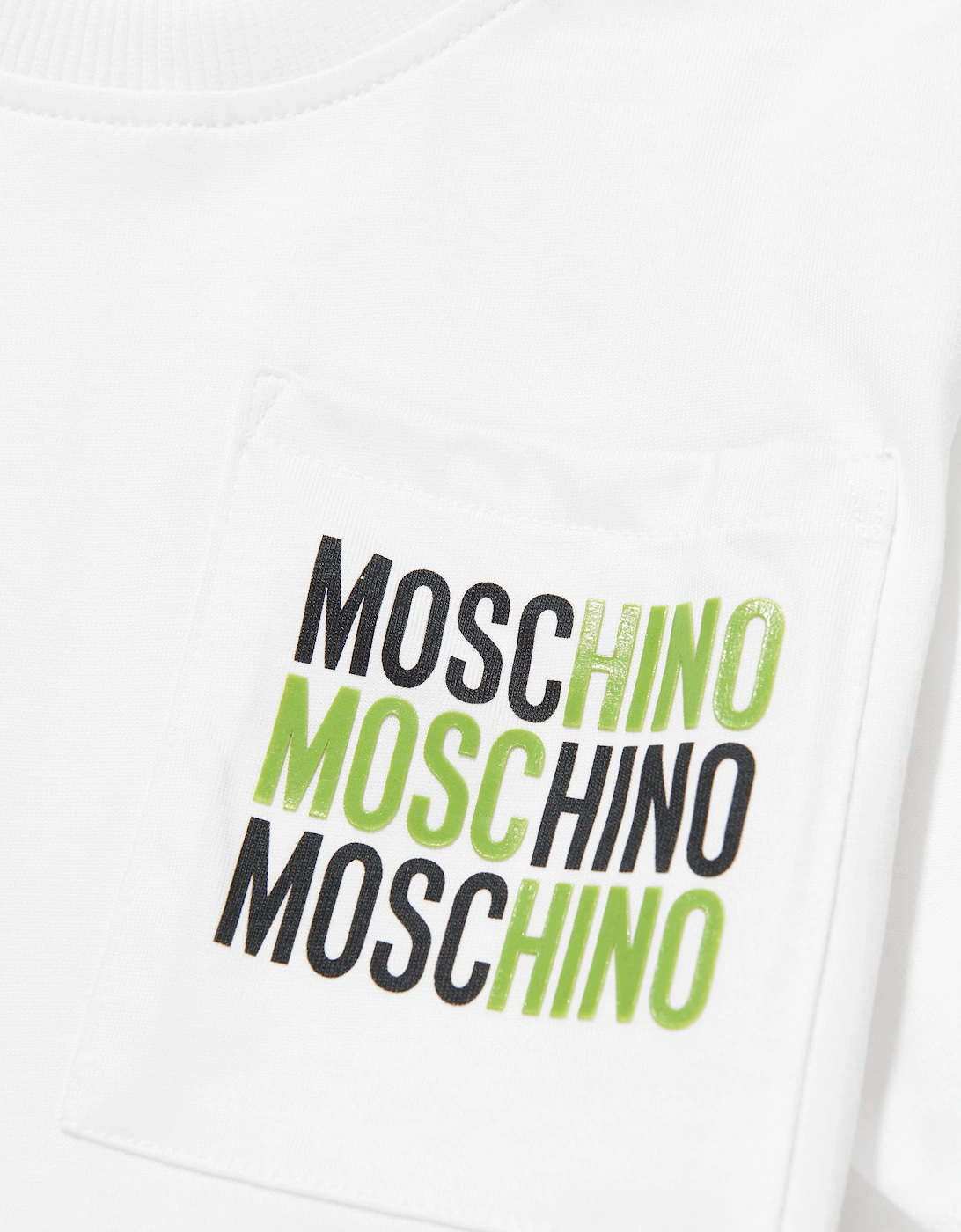 Boys Logo Short Set in Green