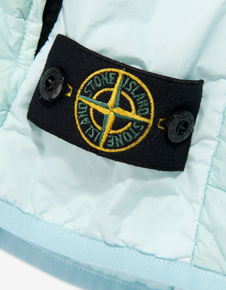 Boys Lightweight Down Padded Gilet in Blue