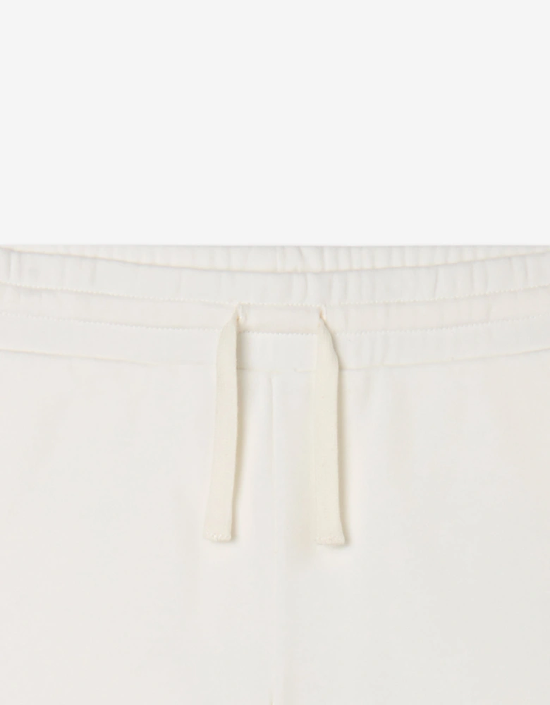 Girls Jersey Shorts in Ivory