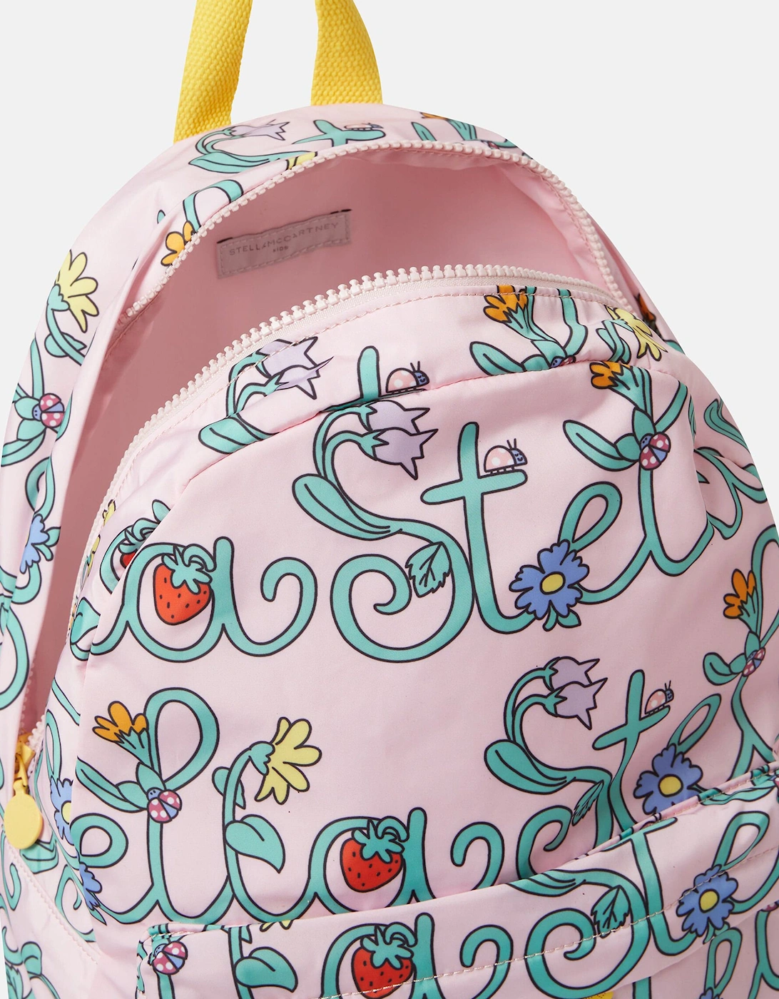 Girls Flower Logo Backpack in Pink (40cm)