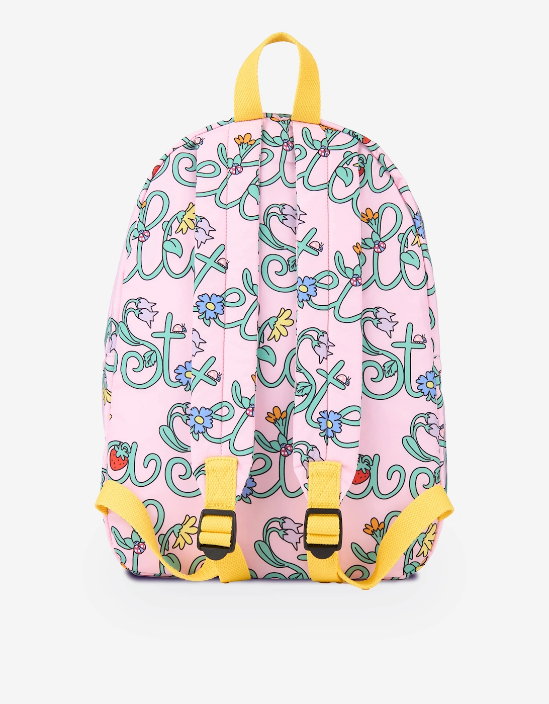 Girls Flower Logo Backpack in Pink (40cm)
