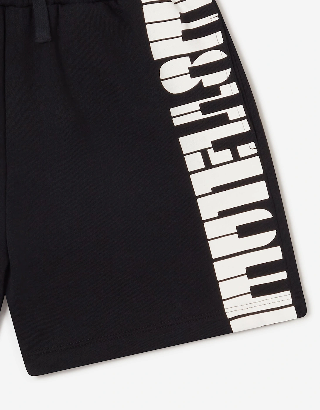 Boys Keyboard Logo Shorts in Black