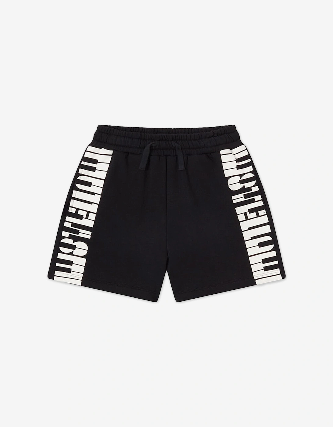 Boys Keyboard Logo Shorts in Black, 5 of 4