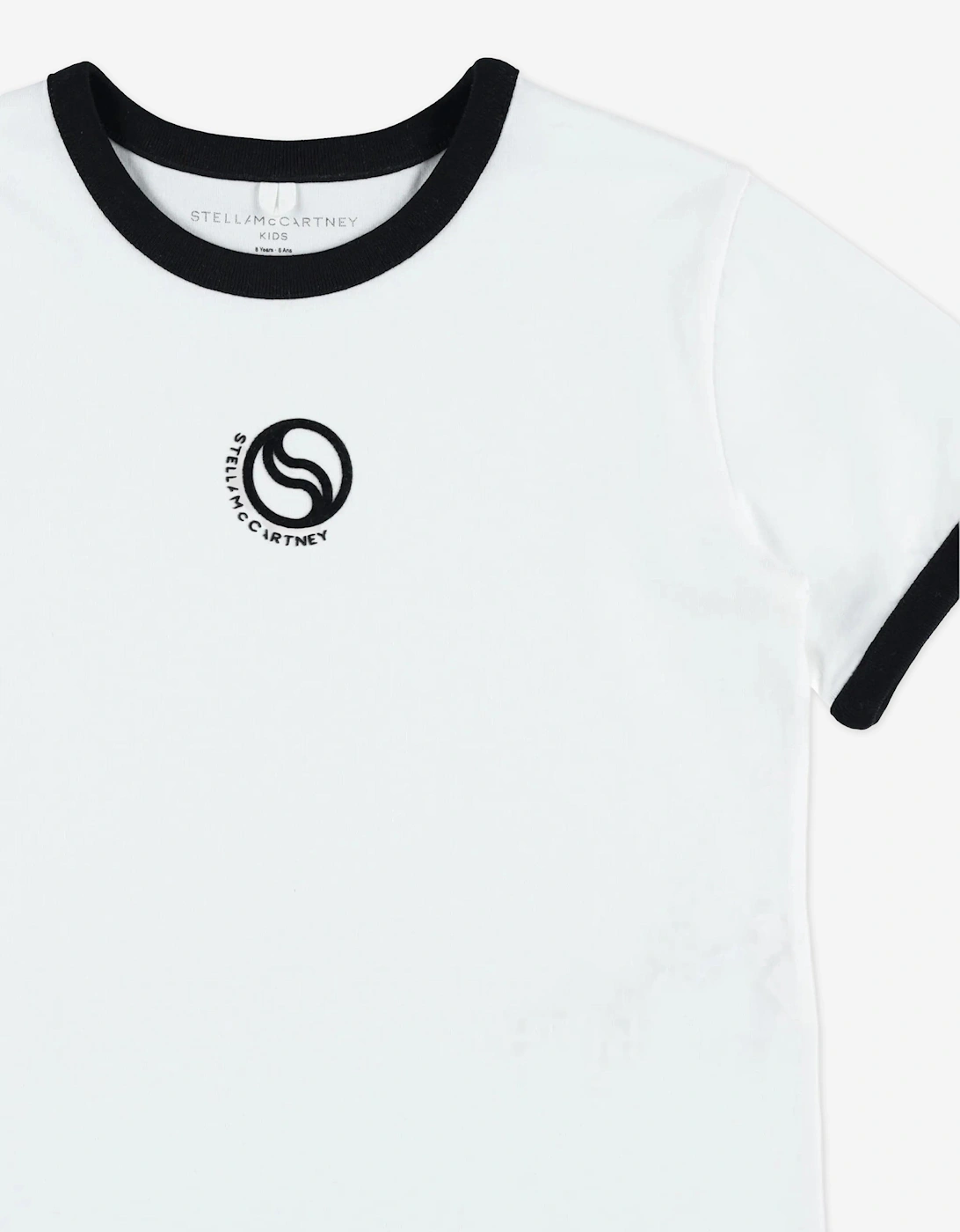 Girls Logo T-Shirt in Ivory