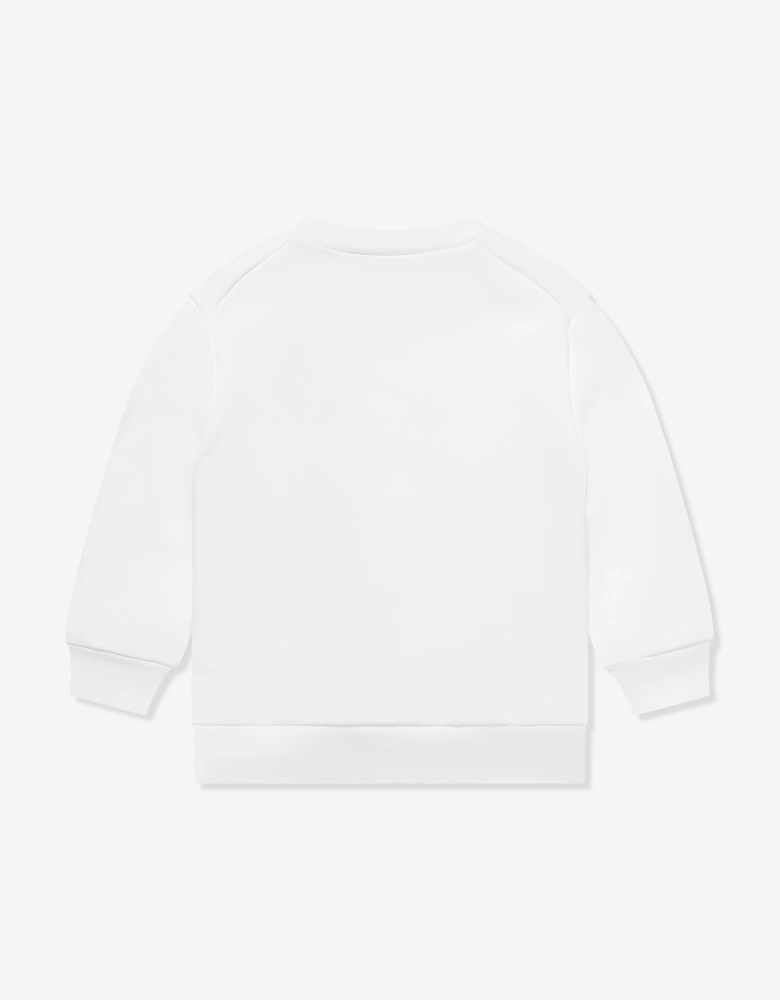 Kids Logo Sweatshirt in White