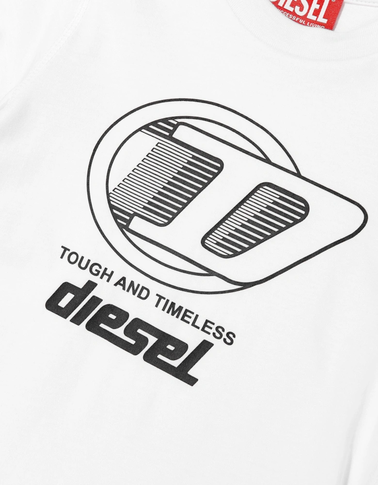 Kids Logo T-Shirt in White