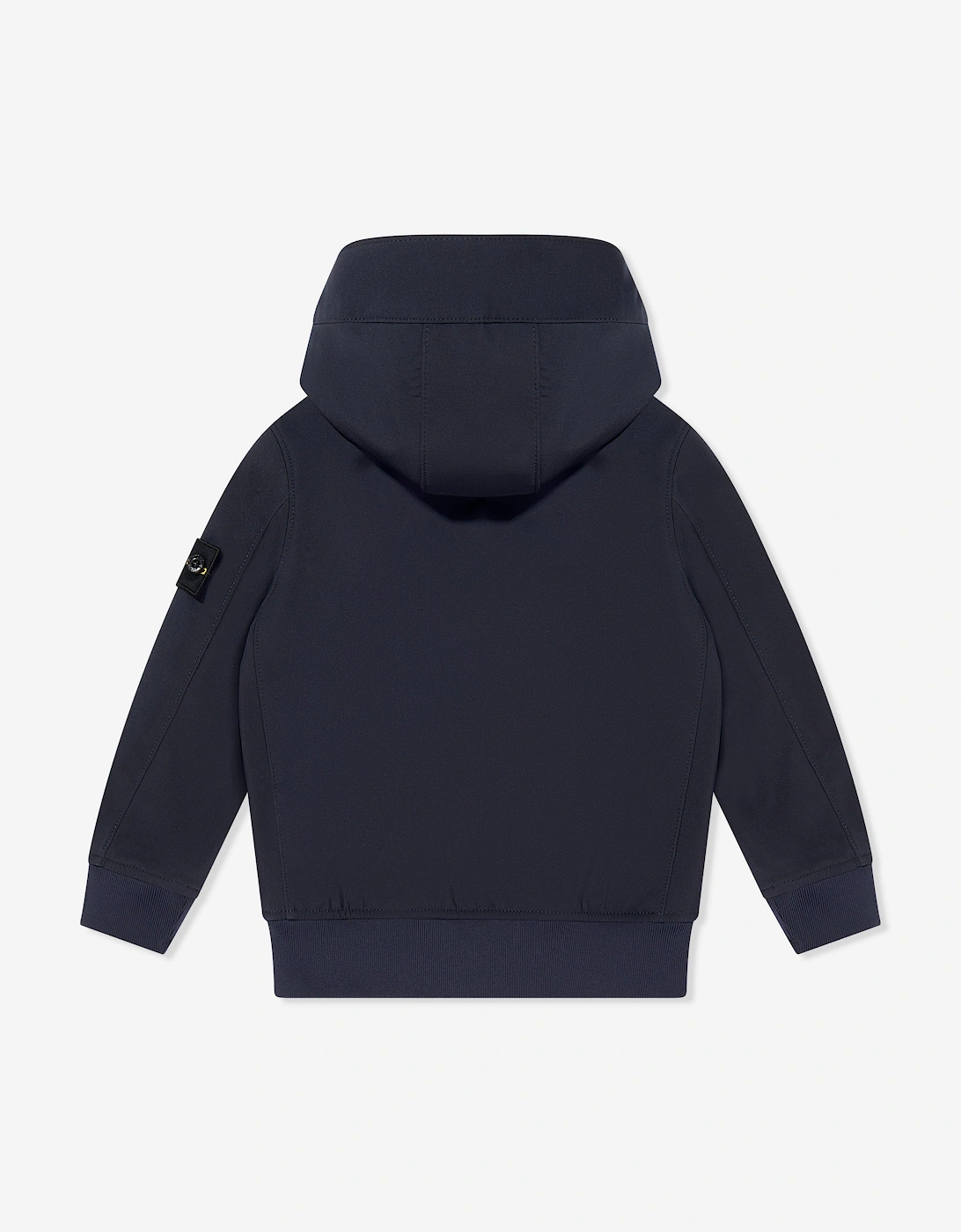 Boy Hooded Bomber Jacket in Navy