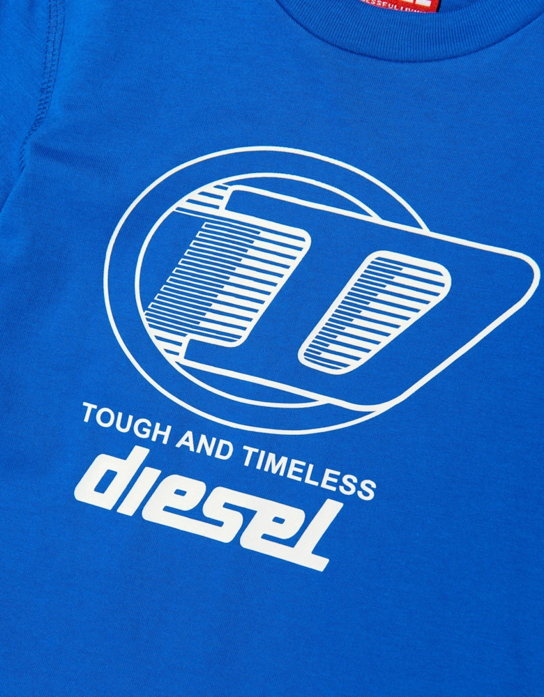 Kids Logo T-Shirt in Blue