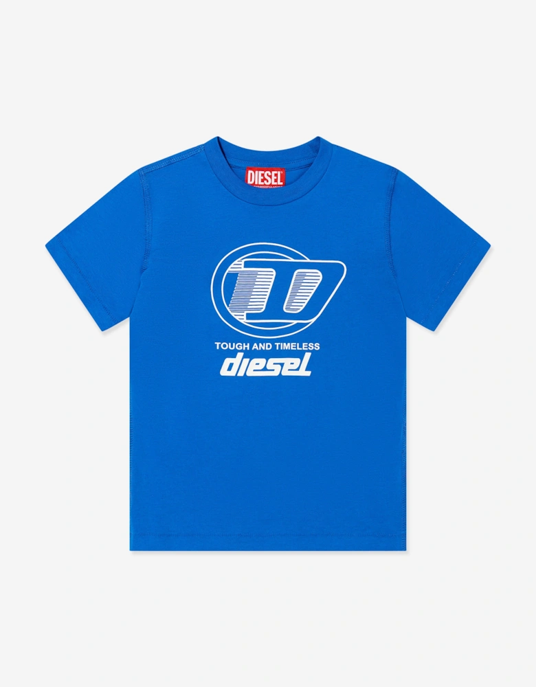 Kids Logo T-Shirt in Blue