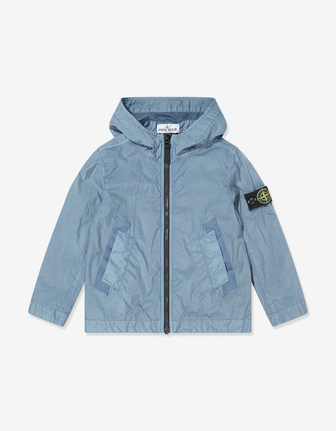 Boys Lightweight Ripstop Jacket in Blue, 5 of 4